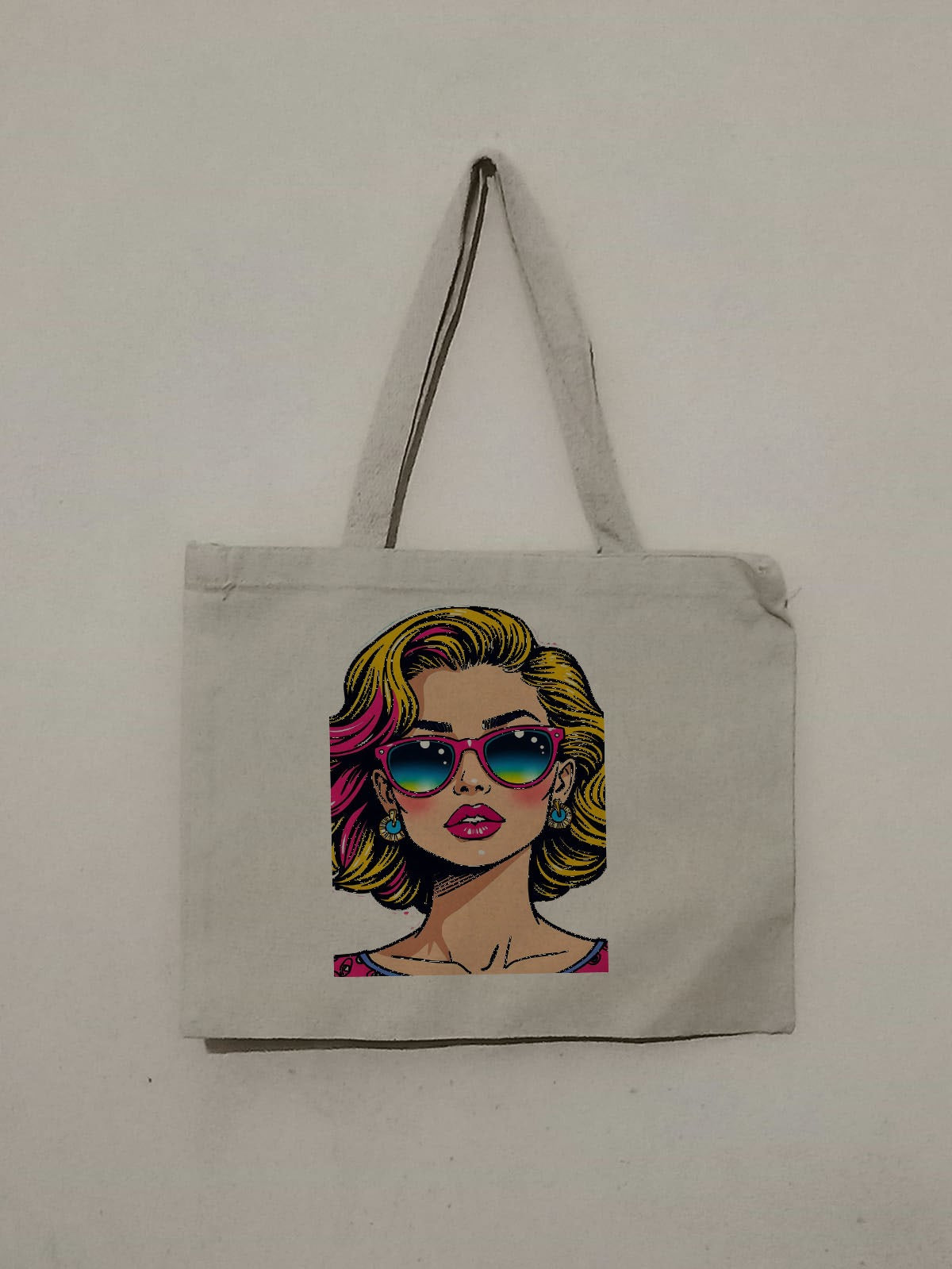 Cotton Canvas Custom Printed Tote Bag