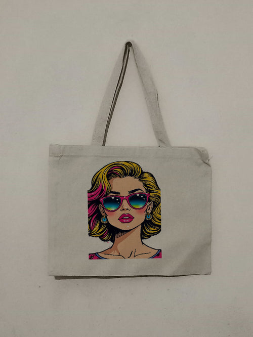 Cotton Canvas Custom Printed Tote Bag