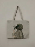 Cotton Canvas Custom Printed Tote Bag