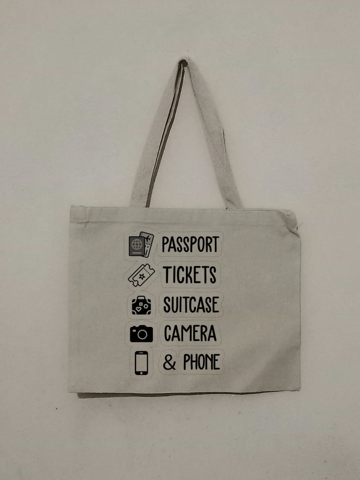 Cotton Canvas Custom Printed Tote Bag