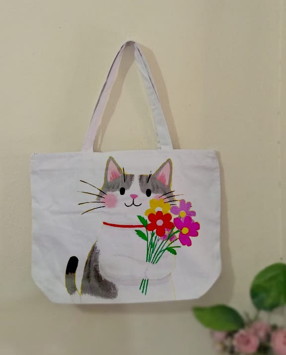 Cotton Canvas Tote Bag