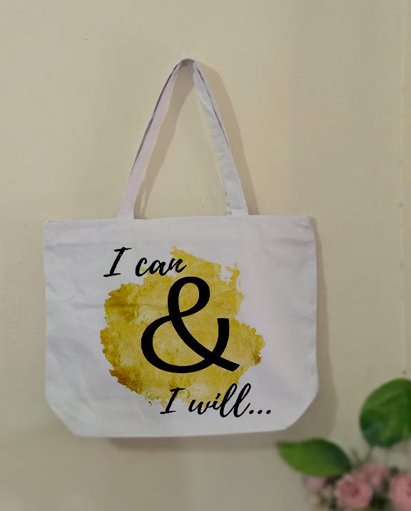 Cotton Canvas Tote Bag