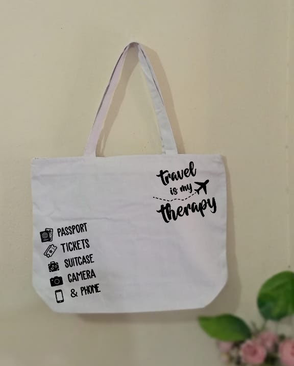 Cotton Canvas Tote Bag