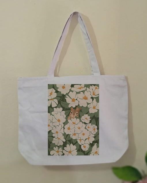 Cotton Canvas Tote Bag