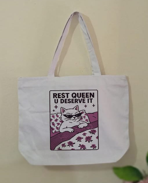 Cotton Canvas Tote Bag