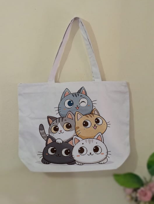 Cotton Canvas Tote Bag