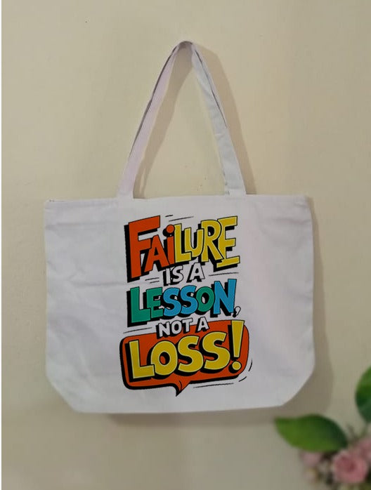 Cotton Canvas Tote Bag