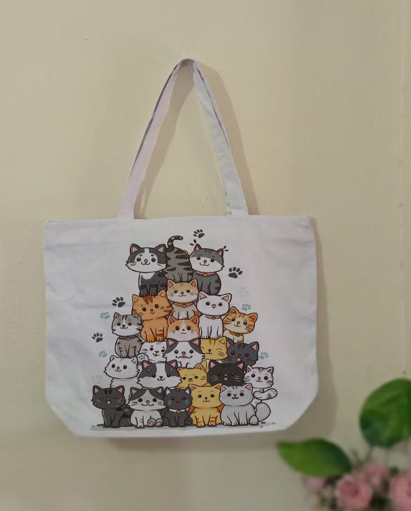 Cotton Canvas Tote Bag