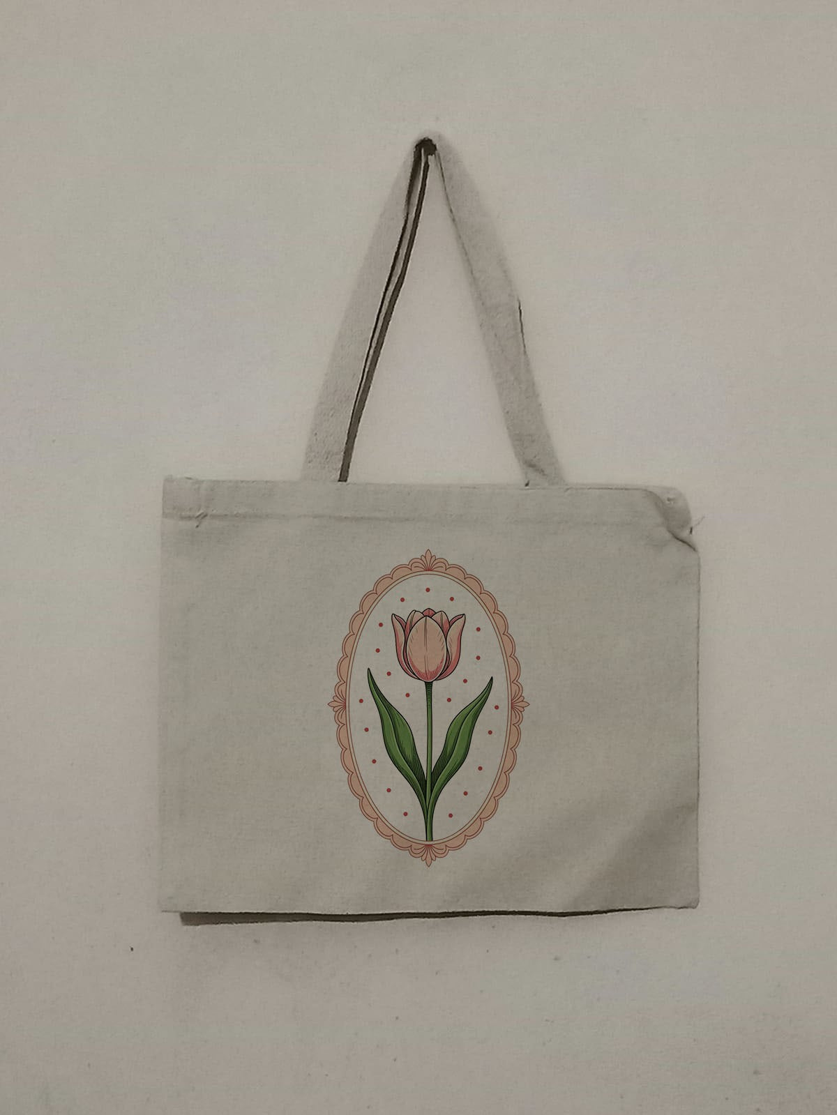 Cotton Canvas Custom Printed Tote Bag