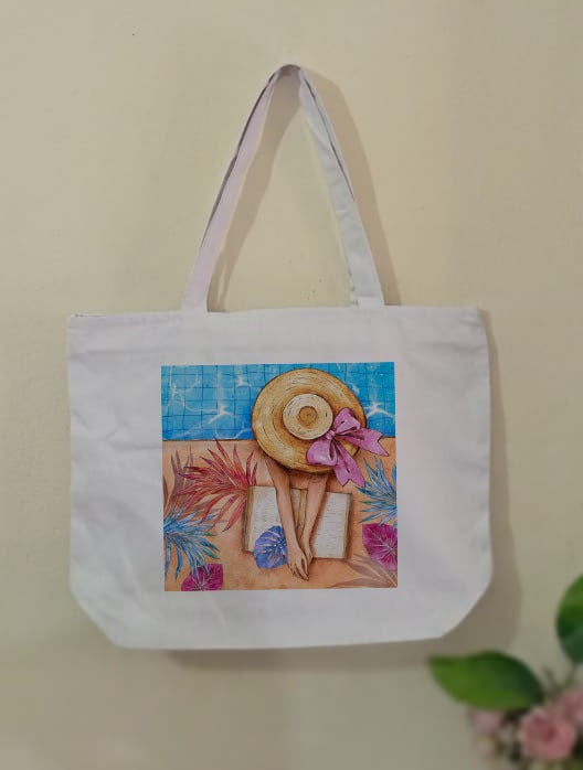 Cotton Canvas Tote Bag