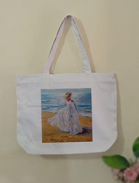 Cotton Canvas Tote Bag
